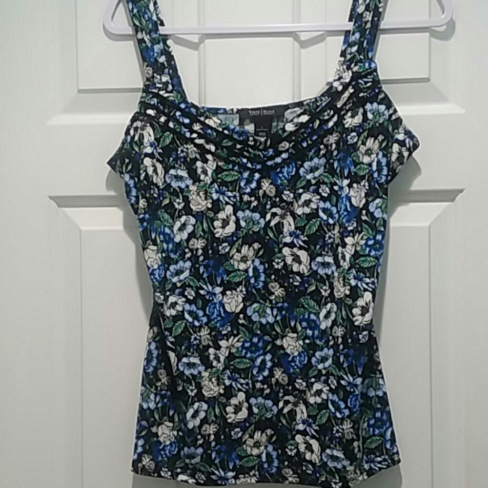 WHBM floral tank